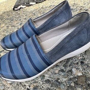 Dansko Harriet suede/canvas sneaker 39